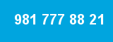 981 777 88 21 981 777 88 21
